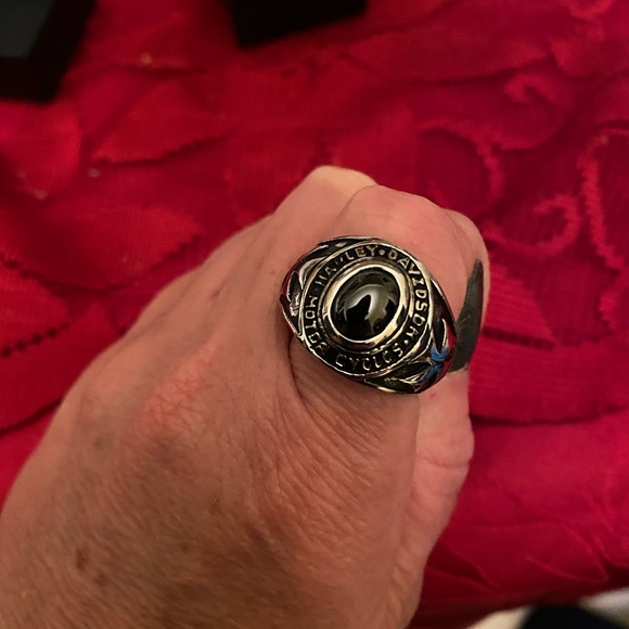 Limited! New Style Black Stone Mens Rings - Picture 2 of 6